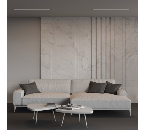 Линейный встраиваемый светильник Maytoni Technical 4000K 50x35 (Черный, 1 м) LL313012