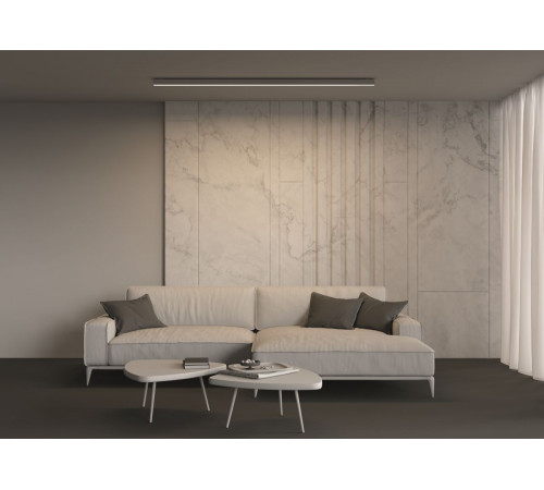 Линейный накладной светильник Maytoni Technical 4000K 50x50 (Серебро, 2 м) LL311024