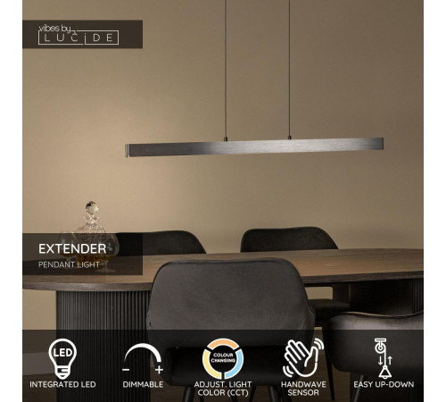 Линейный подвесной светильник Lucide Extender 67400/18/15