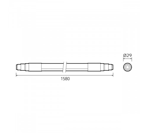 Линейный светильник Gauss Compact 843424236