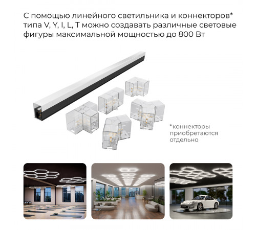 Линейный накладной светильник Apeyron 30-55