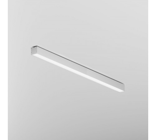 Линейный накладной светильник Maytoni Technical 3000K 50x50 (Серебро, 1 м) LL311019