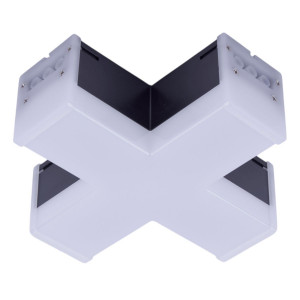 Модульный светильник X-образный Uniel ULO-N11X-12W/6500K IP40 BLACK UL-00013262