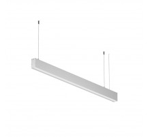 Линейный подвесной светильник Maytoni Technical 4000K 35x67 (Серебро, 1 м) LL312036