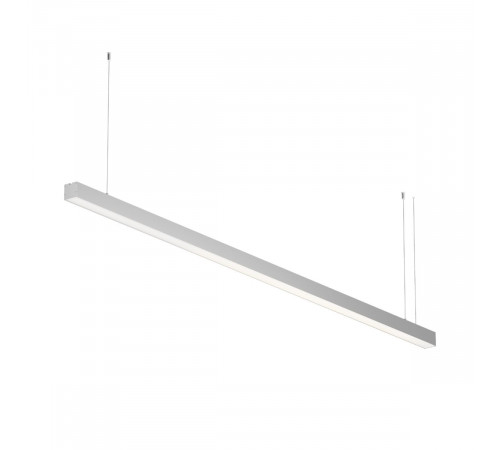 Линейный подвесной светильник Maytoni Technical 3000K 50x50 (Серебро, 2 м) LL312023