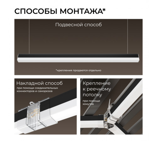 Линейный накладной светильник Apeyron 30-55