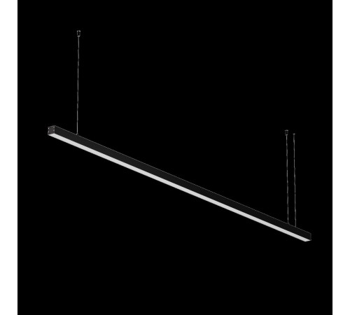 Линейный подвесной светильник Maytoni Technical 4000K 35x35 (Черный, 2 м) LL312016