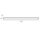 Линейный светильник Lightstar Trito Base 457267