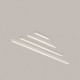 Линейный накладной светильник Maytoni Technical 4000K 50x50 (Серебро, 2 м) LL311024