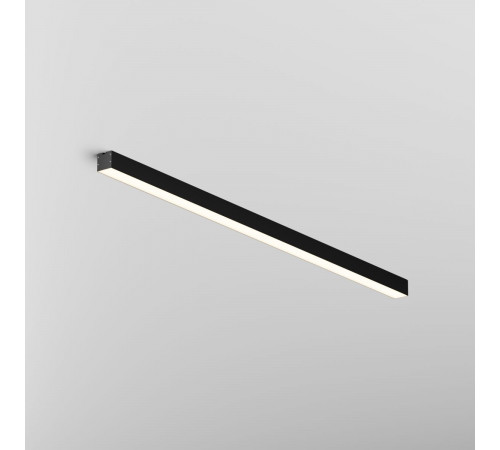 Линейный накладной светильник Maytoni Technical 3000K 35x35 (Черный, 1 м) LL311011