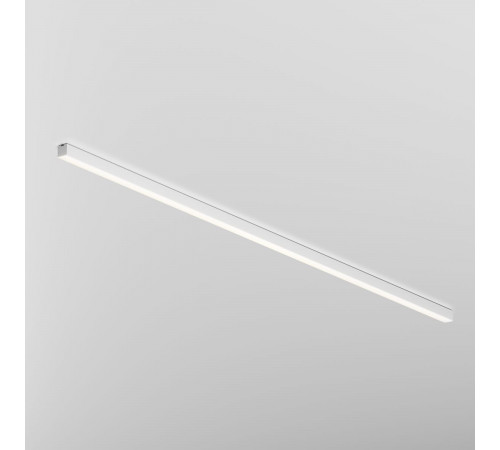Линейный накладной светильник Maytoni Technical 4000K 35x35 (Серебро, 2 м) LL311008