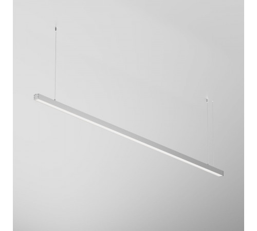 Линейный подвесной светильник Maytoni Technical 4000K 35x35 (Серебро, 2 м) LL312008