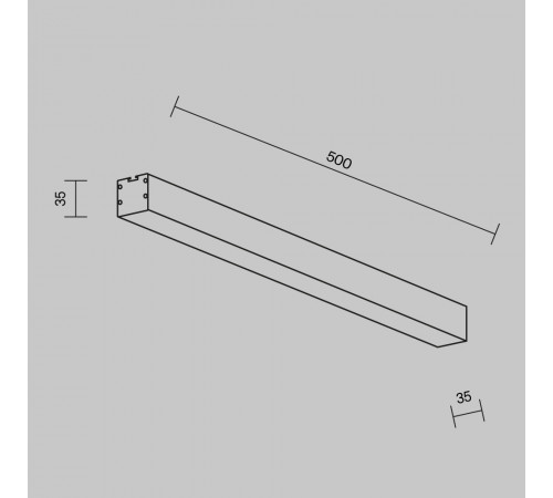 Линейный светильник Maytoni Technical LL311002