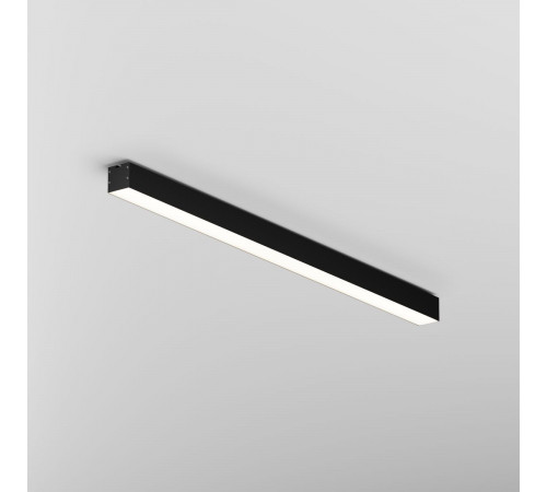 Линейный накладной светильник Maytoni Technical 4000K 50x50 (Черный, 1 м) LL311028
