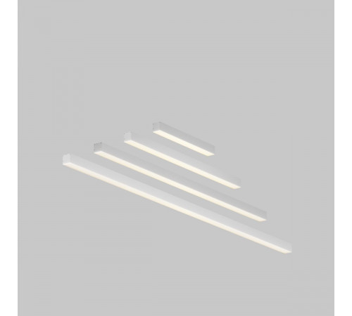 Линейный подвесной светильник Maytoni Technical 3000K 50x50 (Серебро, 1 м) LL312019