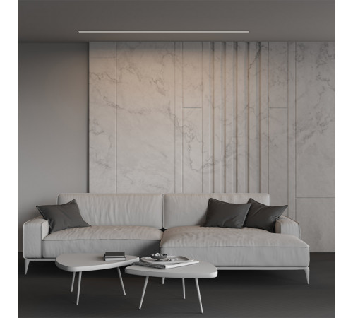 Линейный встраиваемый светильник Maytoni Technical 4000K 50x35 (Черный, 2 м) LL313016