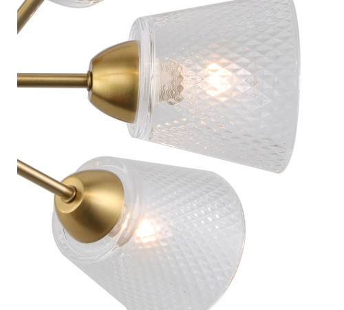 Люстра на штанге Escada Amarant 1104/6P Brass