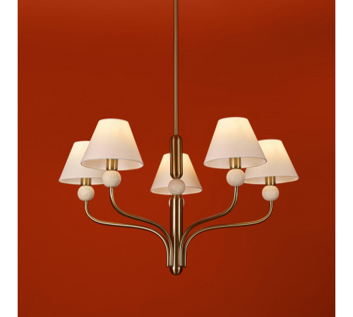 Люстра на штанге Freya Aurelia FR2058PL-05BS