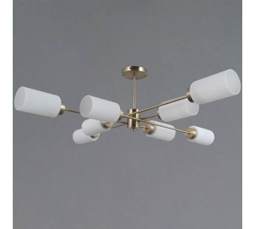 Люстра на штанге Illumico IL0737-8ASQ-25 AB NAPLES