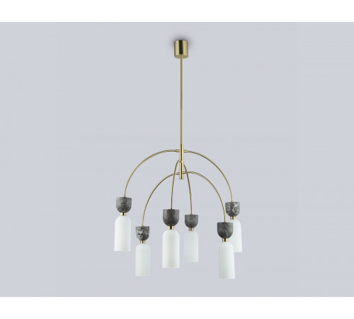 Люстра на штанге Ambrella Light High Light Ceramo Modern LH53333