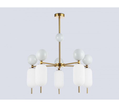 Люстра на штанге Ambrella Light High Light Ceramo Modern LH53104