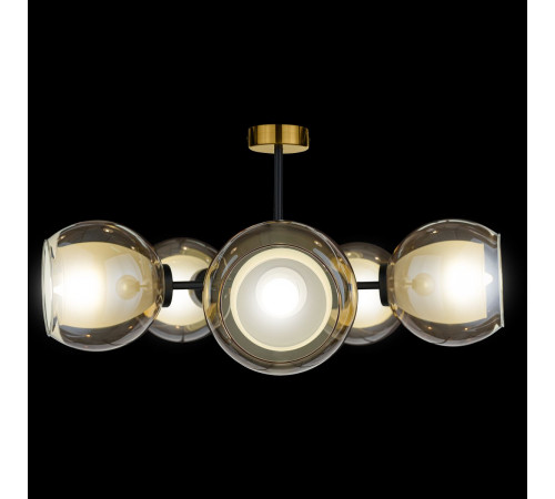 Люстра на штанге 33 Идеи CHN800S.05.17BL.PA-S12AM