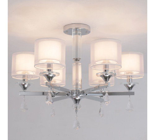 Люстра на штанге Illumico IL1354-6CPA-29 CR Romei