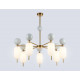 Люстра на штанге Ambrella Light High Light Ceramo Modern LH53106