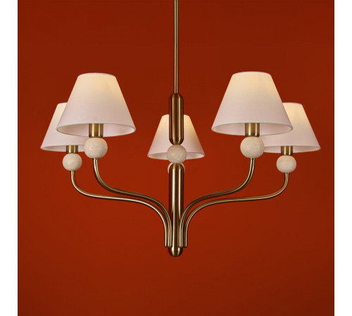 Люстра на штанге Freya Aurelia FR2058PL-05BS