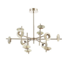 Люстра на штанге Escada 10252/12LED Gold