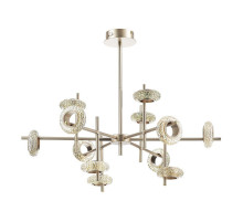 Люстра на штанге Escada 10252/12LED Gold