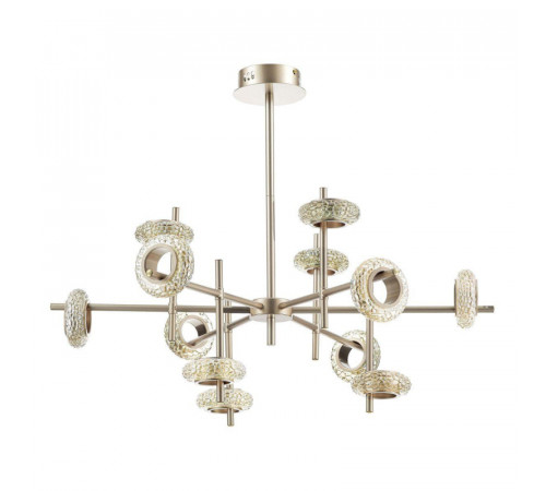 Люстра на штанге Escada 10252/12LED Gold