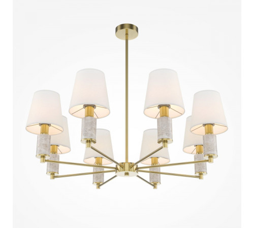 Люстра на штанге Maytoni Lira MOD483PL-08BS