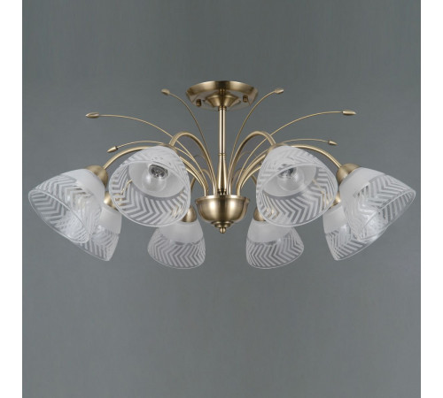 Люстра на штанге Illumico IL0594-8CSQ-25 AB AREZZO