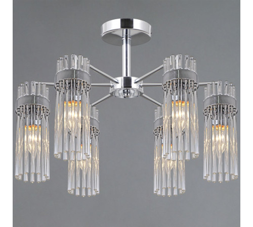 Люстра на штанге Illumico IL0761-6CSQ-25 CR GENOA