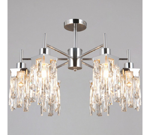 Люстра на штанге Illumico IL3601-6CSQ-26 CR DS
