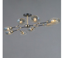 Люстра на штанге Illumico IL0272-8CSQ-25 BK AB TRENTO