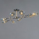 Люстра на штанге Illumico IL0272-8CSQ-25 BK AB TRENTO