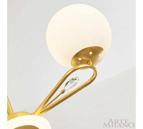 Люстра на штанге Arte Milano Neapolis 277138/3 GD