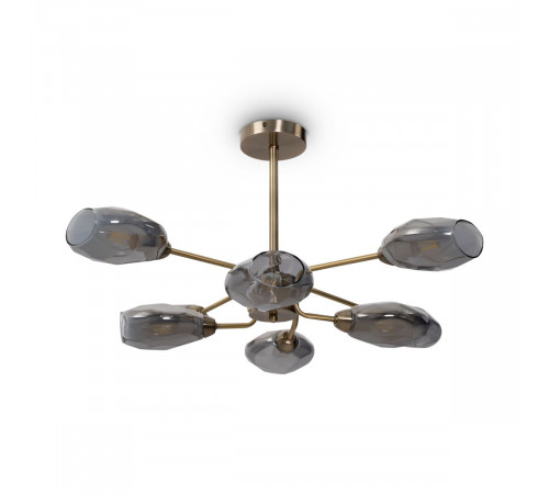 Люстра на штанге Freya Ashy FR5327CL-08BZ