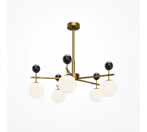Люстра на штанге Maytoni Museo MOD436PL-05BS