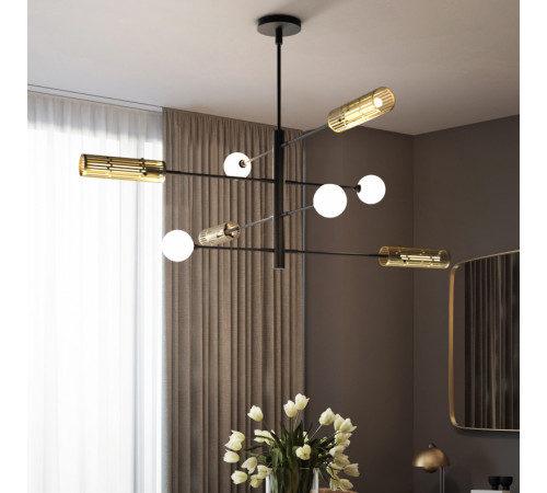 Люстра на штанге ImperiumLoft Sway 203591-26
