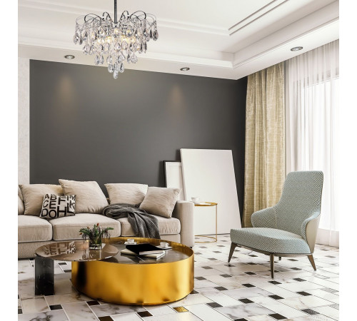 Люстра на штанге Escada Crown 682/6PL Chrome