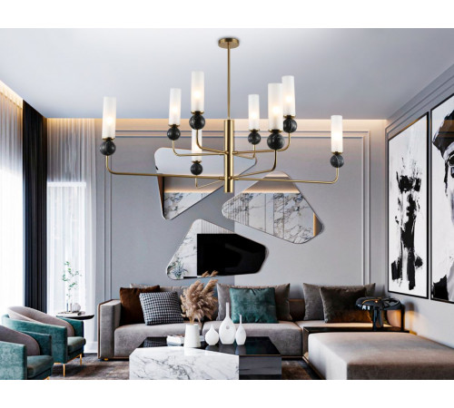 Люстра на штанге Ambrella Light High Light Ceramo Modern LH53264