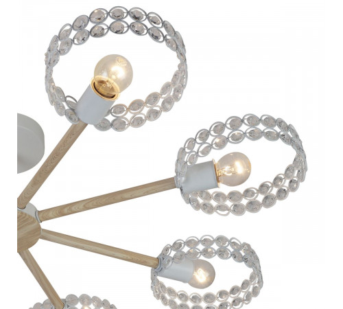 Люстра на штанге Escada Banjo 679/8P White