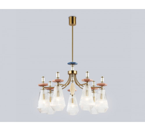 Люстра на штанге Ambrella Light High Light Ceramo Modern LH53184