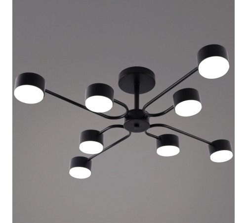 Люстра на штанге Reluce 03708-0.3-08 BK GX53