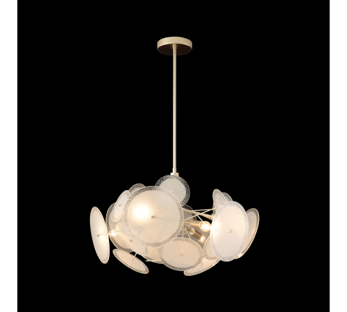 Люстра на штанге Crystal Lux DANDELION SP6 GOLD