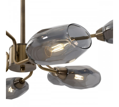 Люстра на штанге Freya Ashy FR5327CL-08BZ