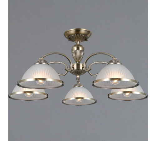 Люстра на штанге Illumico IL0596-5CSQ-25 AB AREZZO Люстра на штанге Illumico IL0596-5CSQ-25 AB AREZZO